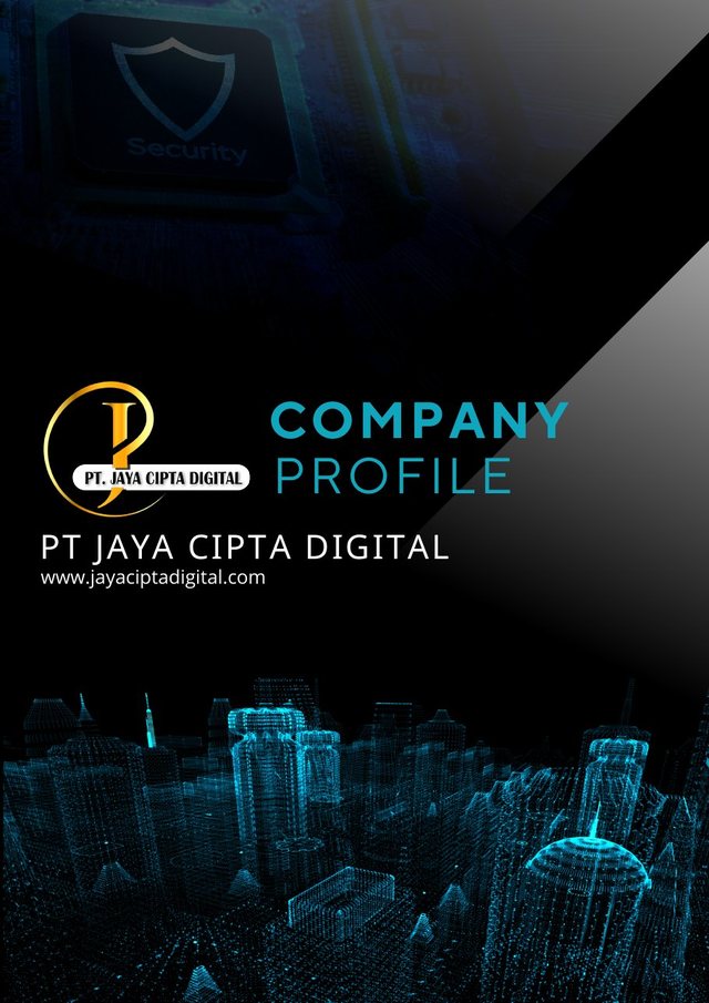 Halaman muka Company Profile PT Jaya Cipta Digital